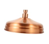 Antique Copper Shower Head - Stylish & Durable Bathroom Upgrade with Easy Installation Silicone Nozzle for Enhanced Washroom Experience Rainfall Spray Fixture