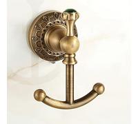 Antique Copper Towel Rack Set - Retro Bathroom Accessories with Towel Bar, Toilet Brush Holder, Paper Holder & Towel Ring for Elegant Home Décor