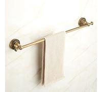 Antique Copper Towel Rack Set - Retro Bathroom Accessories with Towel Bar, Toilet Brush Holder, Paper Holder & Towel Ring - Stylish Hardware for Elegant Decor
