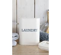 Living Nostalgia Antique Cream Laundry Tin