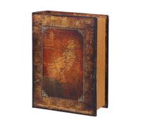 Antique Design Decorative Nesting Book Boxes Set of 2 Secret Storage Book, The Count of ” by Novel by Alexandre Snowflake Christmas Ornament (Khaki, 30x21.5x7.5cm)