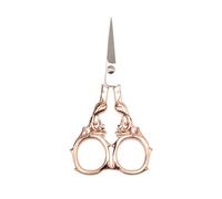 Antique Design Stainless Steel Embroidery Shears Portable & Multipurpose Tool for Precise Thread Cutting Artistic Vintage Sewing Scissors