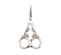 Antique Design Stainless Steel Embroidery Shears Portable & Multipurpose Tool for Precise Thread Cutting Artistic Vintage Sewing Scissors