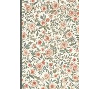 Antique Ditsy Floral Notebook vol.2: 100 Lined Pages, 6x9 inch, Aesthetic Small Flower Pattern Journal for Writing (Ditsy Floral Notebook Collection)