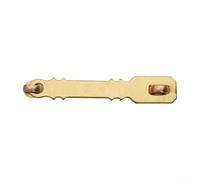 Antique Door Latch Solid Brass Buckle 15cm Old-Fashioned Bolt for Wooden Gate Security Vintage Hardware Decor(Brass)