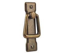 SHANGHh Antique Drawer Handles Door Bin Cupboard Drop Ring Pulls Handle fit for Cabinet, Furniture Door, Bookcase (#1)