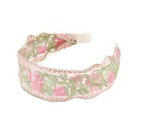 Antique Embroidery Flower Lace Headband For Modern And Traditional Costume Dressingup Hairhoop For Special Occasion Elegant Flower Headband