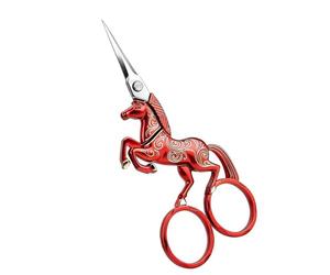 Antique Embroidery Scissors Rustproof Stainless Steel Scissors Small Sewing Shears for Cutting Paper Fabric Sealing Tape Chinese Fashion