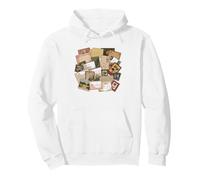Antique Ephemera Collector Victorian Trade Cards Labels Pullover Hoodie
