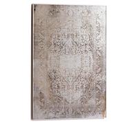 Antique Etched foxed Wall Art Mirror Love Lace Bronze One Size
