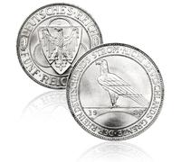 Antique German Coins, 1930 Weimarer 5 Reichsmark Coins for Collectors, German Imperial Eagle Coin Collection, Germany European Old Coin, Vintage Historical Souvenirs