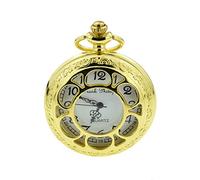 Antique Gold Effect Pocket Watch Comes in a Gift Box