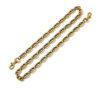 Antique Gold Purse Chain Strap, 23" Vintage Gold Shoulder Bag Chain, 47" Brass Crossbody Handbag Chains Stylish Replacement for Coach Bags (Antique Gold, 47 Inches)