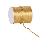 Antique gold silk rattail cord 2mm x 10 Metres cut from roll