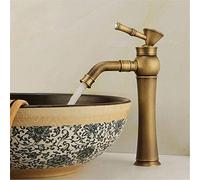Antique Golden Silver Copper Bath Sink Faucet Kitchen Sink Sink Sink Sink Sink Sink Cold Water Mixer with Crystal Rotary Belt Aerator,Antique High Money，Antique High Money