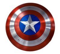 ANTIQUE HANDICRAFT HUB Captain Shield Unique Design Steel Shield Metal Cosplay and Roleplay Medieval Amrica Shield Christmas & Thanksgiving Gift