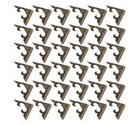 Antique Iron Box Corner Protector 40pcs for Wood Case and Album