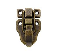 Antique Jewelry Box for Latch Wooden Box Decorative Buckle Heavy Duty Iron Suitcase Cabinet Hinge Easy to Inst Antique Hasp Latch