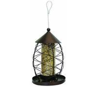 Antique Lantern Style Bronze Bird Feeders, Choice of Seed, Nut, Fatball Garden