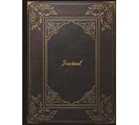 Antique Leather Style Journal Lined Notebook: Vintage Diary for Philosophy, Occult Study, Alchemy, and Daily Writing