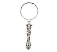 Antique Magnifying Glass,3x Handheld Reading Magnifier Shatterproof Magnifying Mirror Retro Magnifying Glasses, for Books Newspapers Jewelry Hobbies