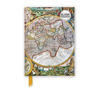 Antique Map (Foiled Blank Journal) (Flame Tree Blank Notebooks)