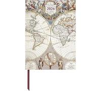 Antique Maps 2026 - Diary - Buchkalender - Taschenkalender - 16x22: Magneto Diary