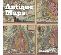 Antique Maps 2027 Wall Calendar