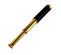 Antique marine brass spyglass telescope 12" nautical