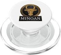 Antique Minoan Symbol from the Bronze Age in Crete PopSockets PopGrip for MagSafe