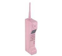 Antique mobile phone retro mobile phone model retro mobile phone model ornaments retro simulation suitable for home stage photography props (Pink)