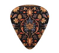 Antique Orientalist Art 12 Pcs Guitar Picks, 0.46mm/0.71mm/0.96mm Thickness, Guitar Plectrum With Storage Case For Acoustic-Electric Guitar Ukulele Bass