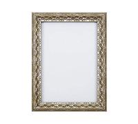 Antique Ornate Classic Swept Range Picture/Photo/Poster frame with Perspex Sheet - Moulding 35mm Wide and 24mm Deep - (20.3 x 15.2cm) Silver 8" x 6"