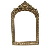 Antique Picture Frame Vintage Arched Resin Tabletop or Wall Photo Stand Art Decor/ 5x7
