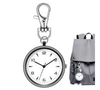 Antique Pocket Watches Portable Thin Uncovered Watch | Portable Unisex Quiet Clock for Outdoor Workplace Home Backpack School Travel Men Women
