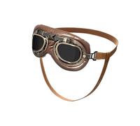 Antique Protective Eyeglasses For Dog Windproof Goggles ABS Frame Shield Perfect For Travel Pet Exhibition Accessories Eyewear