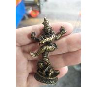 Antique pure copper Nepal Tantric Buddhism pocket Buddha statue home dedication to the gods pocket Buddha