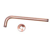 Antique Red Copper Round 8" Rainfall Shower Head Extension Pipe Wall Arm Shower Bathroom Accessory,Shower Arm