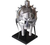 Antique Replica Full-Size Metal Gladiator Maximus Arena Helmet | Halloween Party Costumes