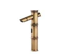 Antique Retro Sensor Faucet, Infrared Battery-Powered Bathroom Sink Tap, Automatic Wash Basin Mixer for ge Style, Mid-Century Elegance
