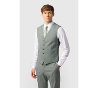 Antique Rogue Men's Plain Tailored Waistcoat in Green | Size: 40R Antique Rogue Green 40R