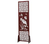 Antique Room Divider Partition Screen, Floor Standing Cutout Design for Living Room, Restaurant, Studio Apartment, Farmhouse Decor