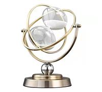 Antique Sand Clock,Vintage Metal Hourglass 360° Rotating Large, Brass-tone Metal SandglassTimer 15 30 60 Minutes,education Creative Toy Office Home Decor Gifts