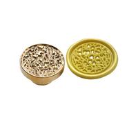 Antique Seal Stamp Flower Embossed Wax Seal Stamp Metal Head for Letter Envelope Card Wedding Invitation Wedding Invitation Wax