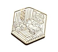 Antique Seal Stamp Head Building Engraved Sealing for Envelope Card Party Invitation Packaging Christmas Wedding Wax Seal