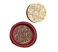 Antique Seal Stamp Head Metal Year of The Snake for Envelope Card Scrapbooking Wrapping Decoration Packaging Seal