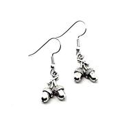 Antique Silver Acorn Earrings On Sterling Silver Hooks, Autumn Nature Woods Outdoors Tree Dainty Earrings