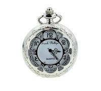 Antique Silver Effect Pocket Watch Comes in a Gift Box