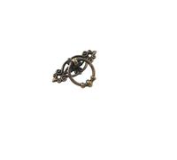 Antique Single Hole Small Handle zinc Alloy Home Improvement Hardware Accessories Furniture Handle Surface Mounted Single Hole d(4)