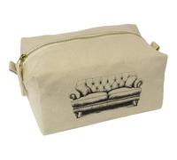 'Antique Sofa' Canvas Wash Bag/Makeup Case (CS00042368)